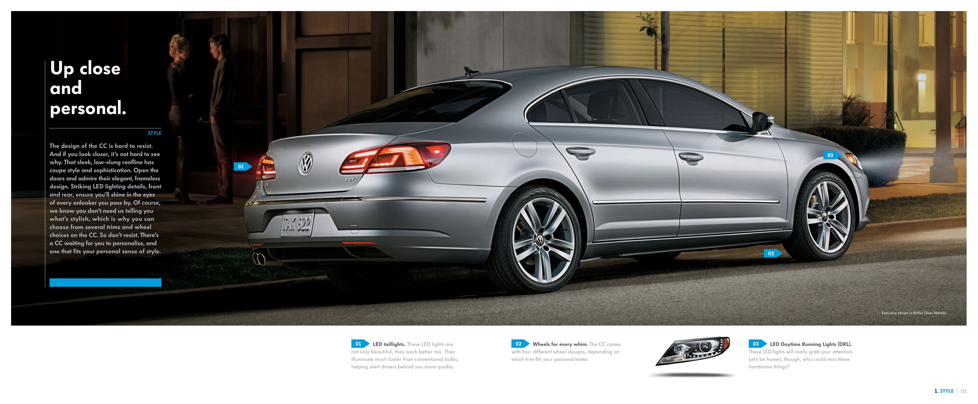 2014 VW CC Brochure Page 1